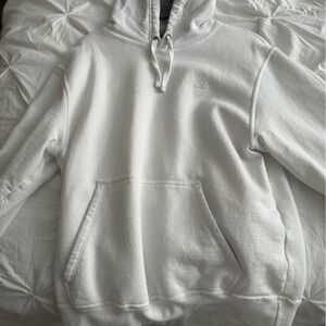 Champion White and Gray Hoodie
